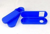 3 Bandage Dispensers, Pocket Size, Holds 3/4 Strips, Dual Pill Wells, 4600blu 3 Bandage Dispensers, Pocket Size, Holds 3/4 Strips, Dual Pill Wells, 4600blu