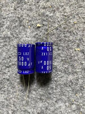 4pcs NCC Nippon Chemi-Con LXZ 1800mfd 50v 1800uf electrolytic Capacitor 105 