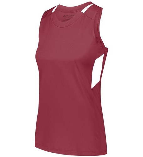 Augusta Sportswear 2437 Girls Crossover Tank Top - Picture 5 of 10