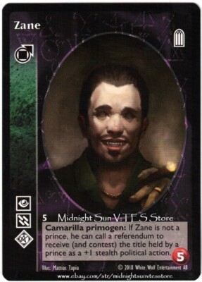 Zane Tremere Keepers of Tradition 2018 BCP V:TES VTES Vampire CCG