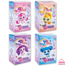 Catch Teenieping Soft Jelly 4 Characters Friends Jelly Figure DIY Kit Korean Toy