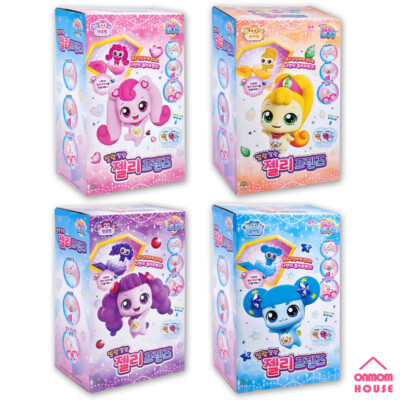 Catch Teenieping Soft Jelly 4 Characters Friends Jelly Figure DIY