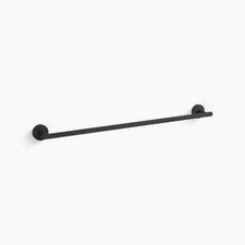Kohler 27287-BL Elate 24" Towel Bar Matte Black