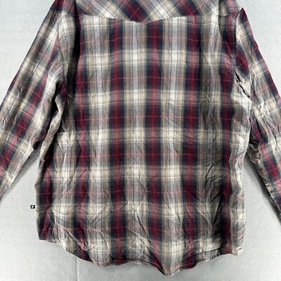 Vintage 2XL Wrangler Grand Homme Chemise Western Perle Snap