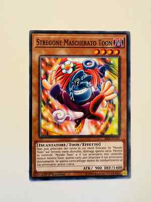Yu-Gi-Oh!   Toon Maskerato Zauberer   SS01-ITC05   Common (1Ed)   ITA   MINT