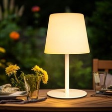Cordless Table Lamp Rechargeabl Outdoor Table Lamp Waterproof Bedroom Lamps 1...