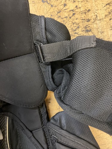 PRO BAUER MAX SORB ice hockey GOALIE CHEST PROTECTOR Senior large black - Picture 24 of 24