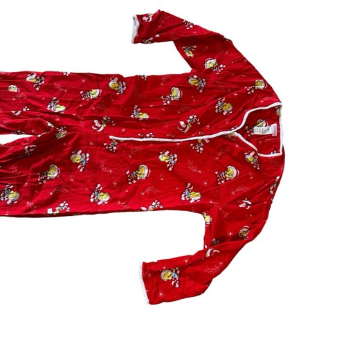 Jenny Girl Womens Christmas Tweety Bird One Piece Footed Pajama Looney Tunes Vtg - Picture 3 of 16