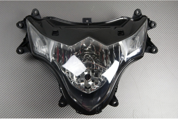 Phare avant premium en polycarbonate injecté pour moto Suzuki GSXR 1000 WVCY