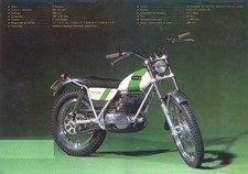 OSSA MICK ANDREWS FRONT FENDER NEW -   NEW OSSA MAR FRONT FENDER OSSA FENDER