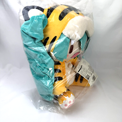 とらぬい様 Sega Hatsune Miku Tora 2022 Tiger Fluffy Plush Toy LL 40cm