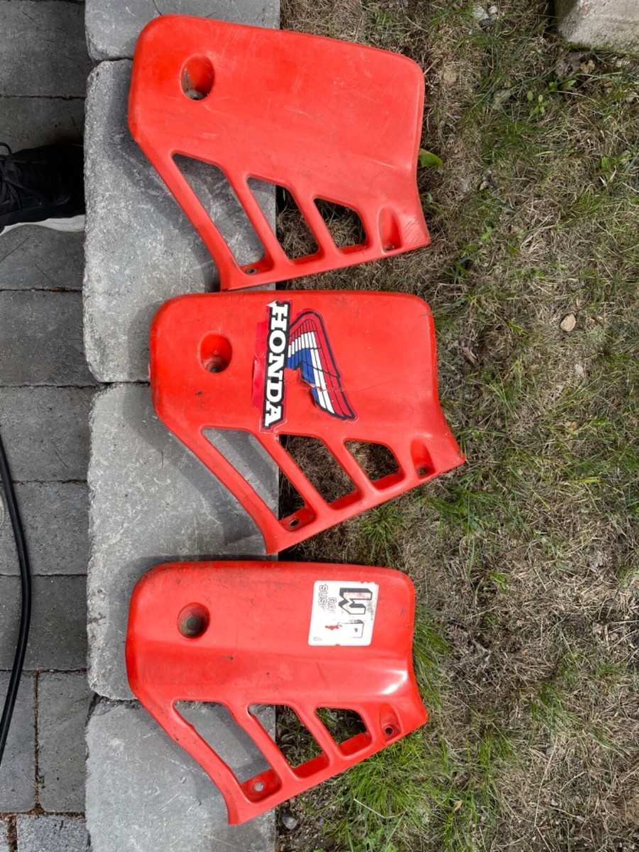 cr80 85？ ポリタンク シュラウド Honda cr80 shroud 1985 86 87 | eBay
