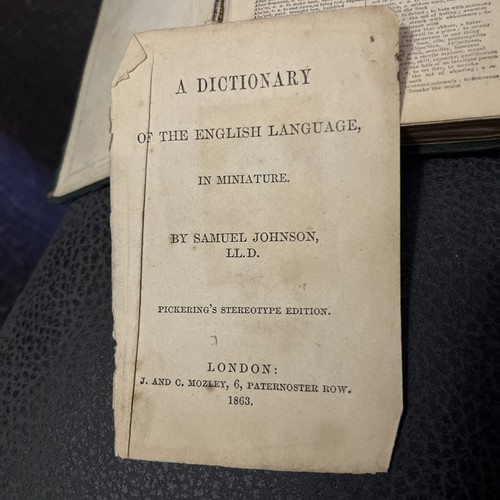 Samuel Johnson Dictionary 1863 - Picture 9 of 9