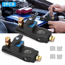 2pcs Car Battery Disconnect Isolator Cut Off Switch 12v 24v Universal Terminal 2pcs Car Battery Disconnect Isolator Cut Off Switch 12v 24v Universal Terminal