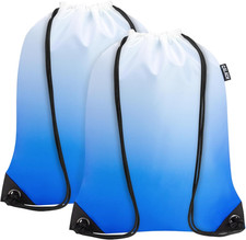 2PCS Drawstring Bags Bulk, String Backpack for Men Women, Cinch Bag Draw String