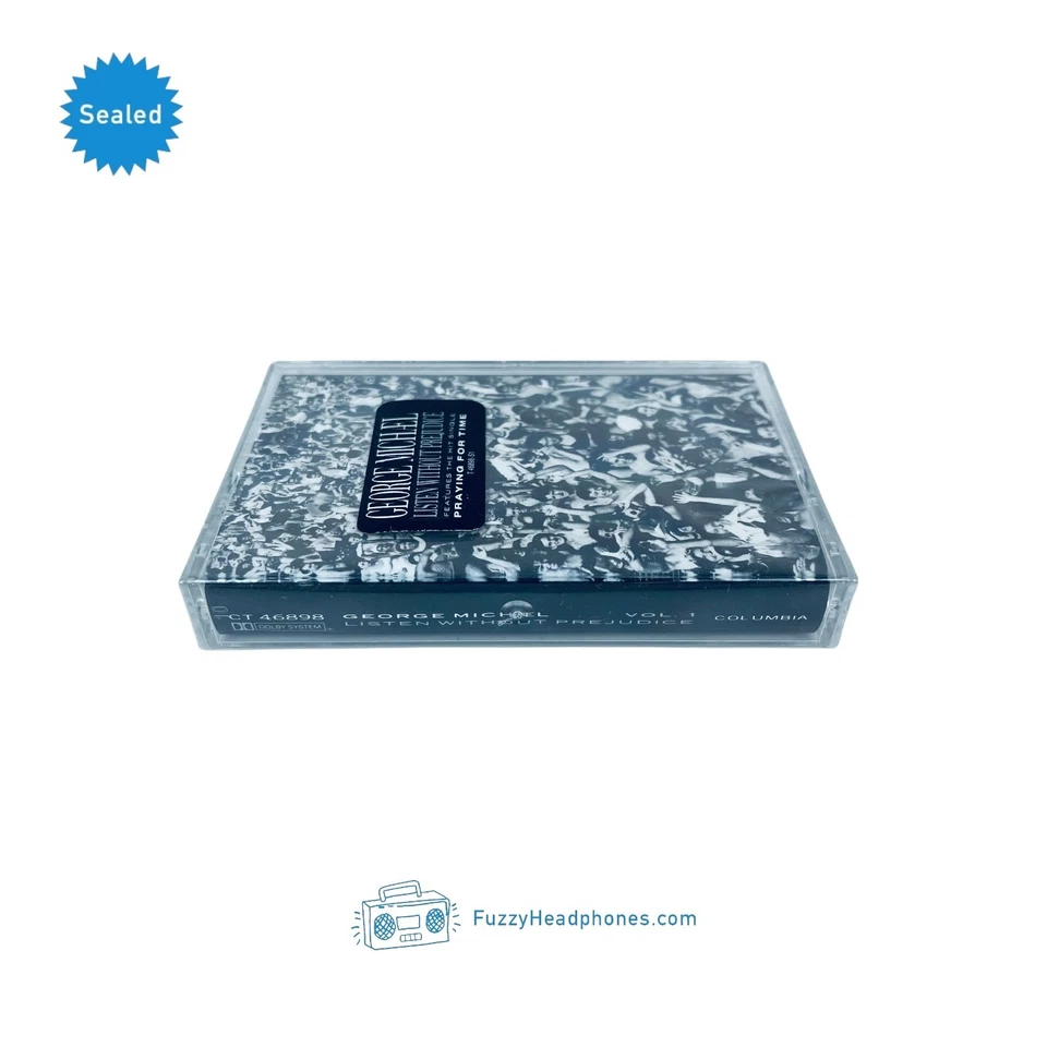 George Michael – Listen Without Prejudice Vol. 1 Cassette Tape (1990) SEALED - Image 3 of 4