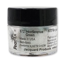 Jacquard Pearl Ex 3g 672 Interference Green,Other Painting Supplies