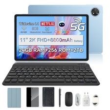 Blackview ZENO10 11" 5G LTE Tablet 24GB(8+16) RAM 256GB Android 15 8800mA …