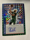 2024 Topps Finest Basketball Green Geometric Refractor Derrick White #BSA-DW