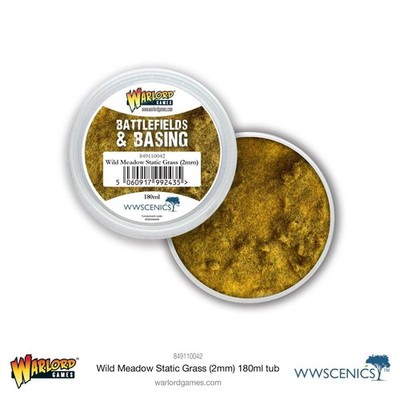 Wild Meadow 2mm Static Grass 180ml - Warlord Games