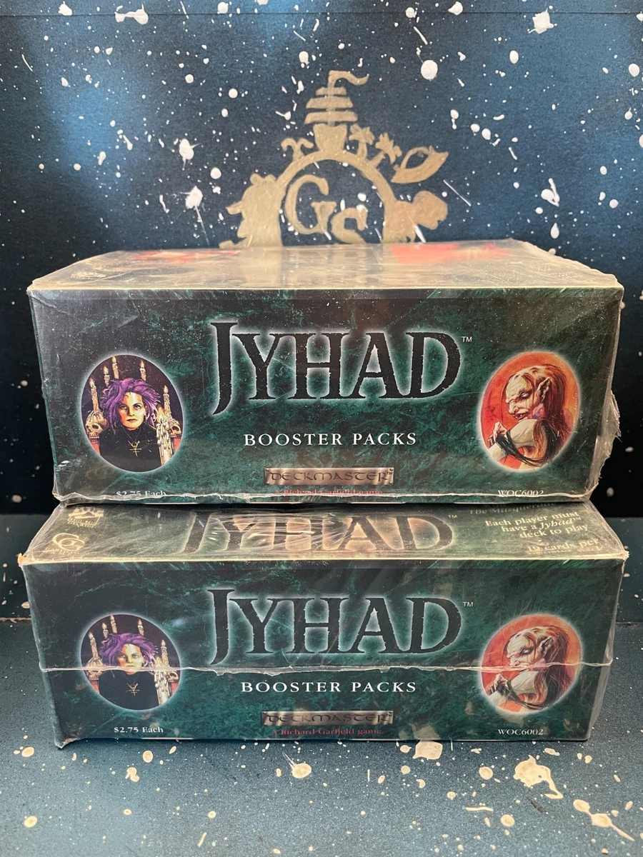 Jyhad Indiana Sealed Collectible Card Game Booster Packs for sale
