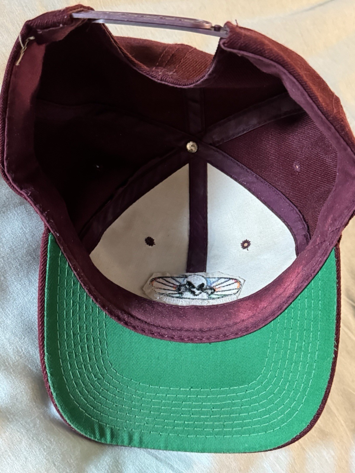 Vintage Alien Workshop Spectrum SnapBack Hat Maro… - image 6