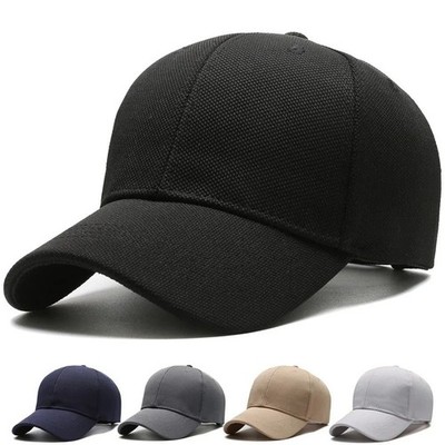 Freizeitmütze - minimalistische Baseballkappe für Damen und Herren - modisches Schirmmütze
