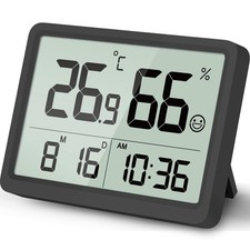 Digital Hygrometer, Humidity Meter, Temperature Monitor for Room