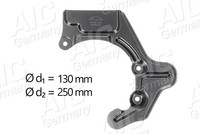 AIC Spritzblech, Bremsscheibe Vorderachse Rechts U.A. FüR Seat, VW