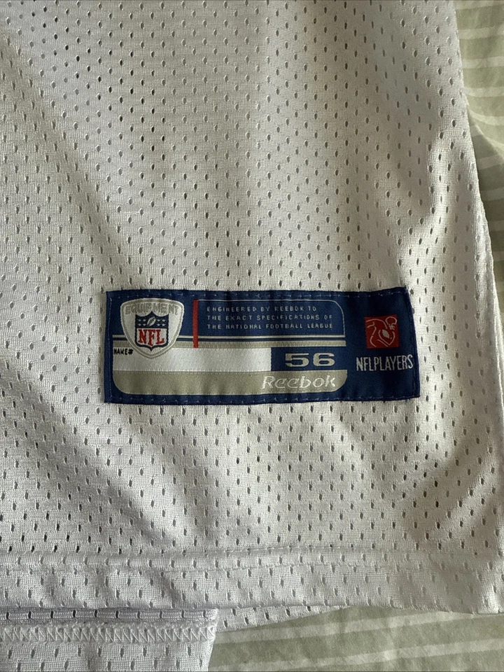 Camiseta deportiva para hombre Reebok On Field NFL Miami Dolphins Jake larga #77 talla 56 cosida Foto 3 de 4