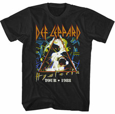 Def Leppard Hysteria Tour 88 Men  s T Shirt