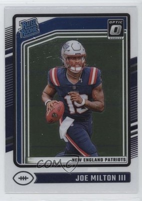2024 Panini Donruss Optic Rated Rookie Joe Milton III #255 Rookie RC 0l8y