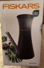 Fiskars Indoor and More Watering Can Black 40 Oz