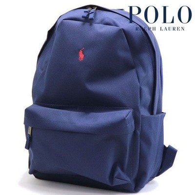 POLO Ralph Lauren Backpack Big Pony 9AR151 BCV NEWPORT Navy NEW F