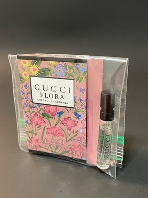 GUCCI  FLORA : GORGEOUS GARDENIA  WOMENS : EAU DE PARFUM SAMPLE  NEW Vial