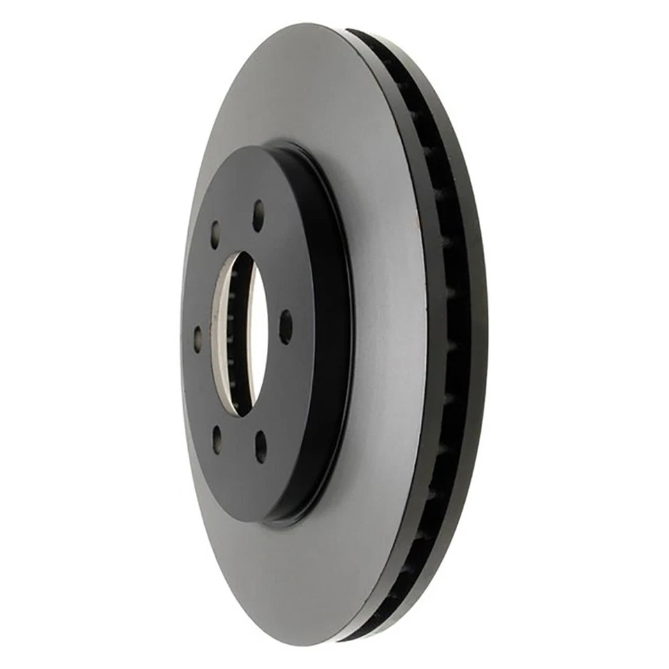 Rotores de freio dianteiro + pastilhas de freio de cerâmica e ferragens para 2003-2006 Ford Expedition - Imagem 3 de 4