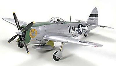 Tamiya 1:72 P-47D Thunderbolt Bubbletop Plastik Modellbausatz