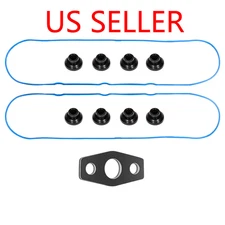 Engine Valve Cover Gasket Set For GMC Chevy Silverado 4.8L 5.3L 6.0L 6.2L 7.0L..