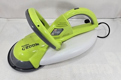 Garden Groom Hedge/Bush Trimmer/Groomer 147-M90 W/ Collection Bin No Bag**Tested