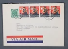 MayfairStamps Germany FDC Strip Prevent Traffic Accidents to Putney VT Air Mail
