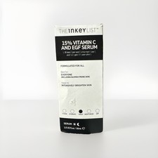 NIB The Inkey List 15 Vitamin C And Egf Serum 30ml