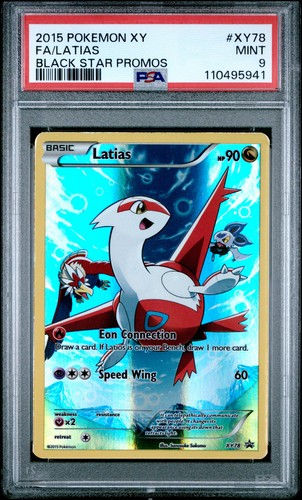 Latias graded PSA 9 for sale on eBay