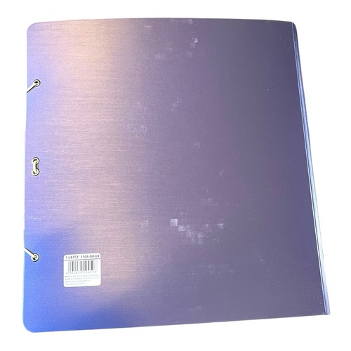 Leitz Style Ordner 180° Active Style mit Locher Heftgerät Notizbuch blau 54430 - Picture 12 of 15