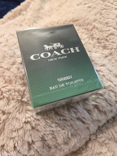 Coach NY Green eau de Toilette for Men 1.3 fl oz New in Sealed Box
