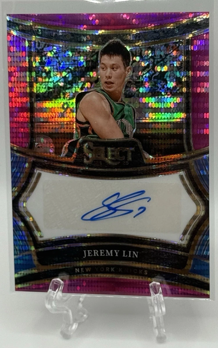 直筆サイン入り写真 ジェレミー・リン ニューヨーク・ニックス SA鑑定済 Panini Jeremy Lin Basketball Autographed Sports Trading Cards
