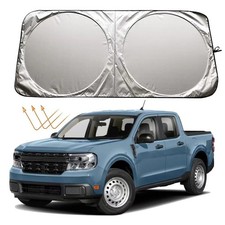 XHRING Windshield Sun Shade for Ford Maverick 2022 2023 2024 2025 2026 Bronco...