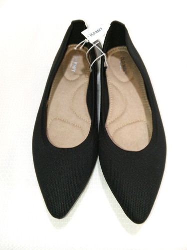 Old Navy-Blackjack Pointed Toe Ballet Flats. Women's Size 8. Knit/NWT Washable - Picture 5 of 16