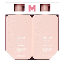 Monday Smooth Dual Pack 34 oz Shampoo & Conditioner for Curly & Frizzy Hair 0.59 per gallon