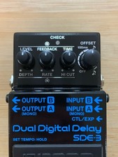 Boss SDE-3 Dual Digital Delay Guitar Pedal