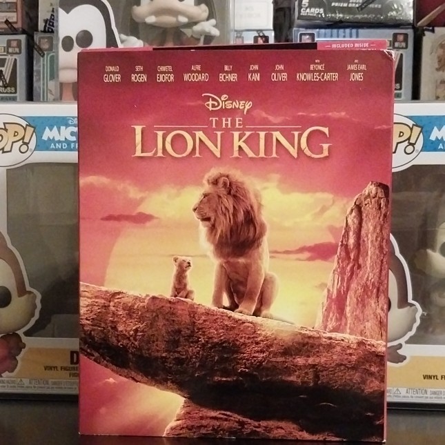 Disney LION KING 2019 Target Gallery Book 4K (HD+Blu-ray+Digital)